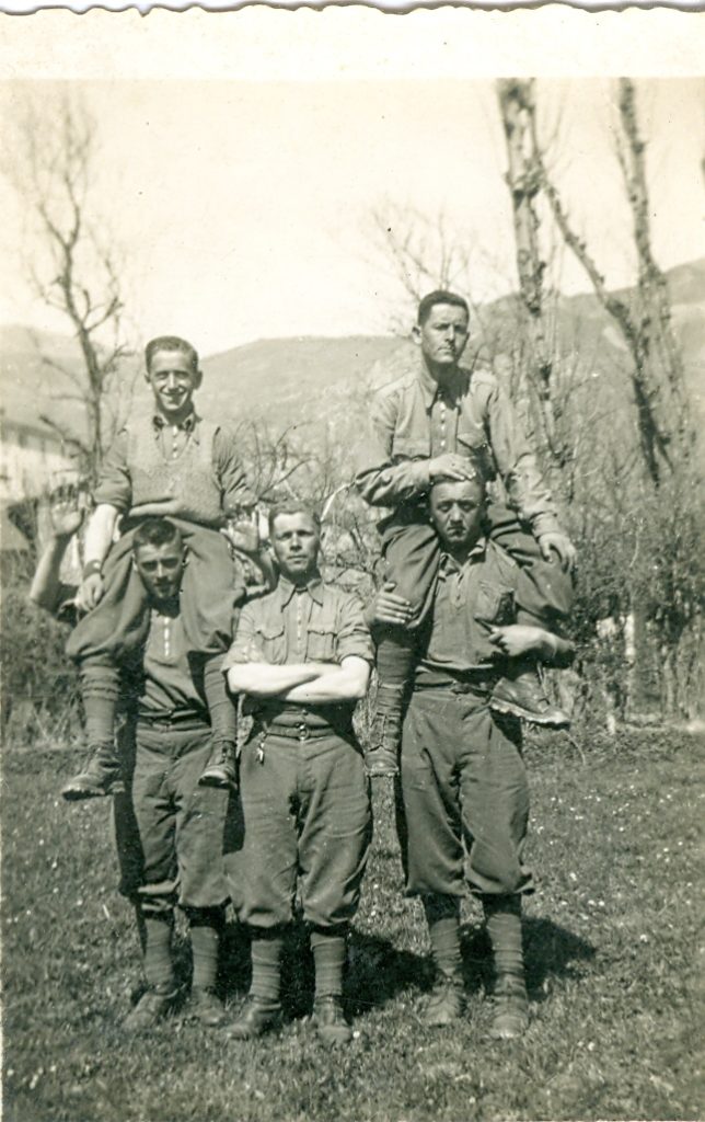 Soldati della Guardia alla Frontiera in alta Valle Stura di Demonte